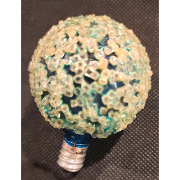 GE Vintage Sparkling Crystal Beaded Decorative Light Bulb - Picture 8 of 10